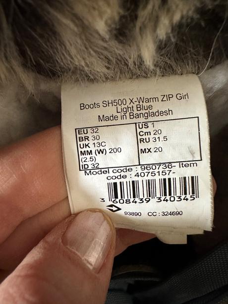 Snehule, decathlon,32