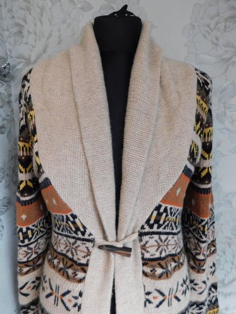 Pekny pleteny kardigan, h&m,36