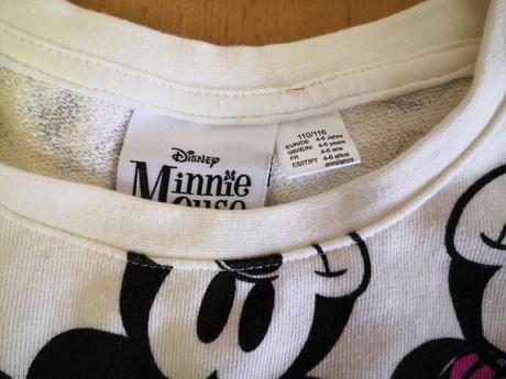 Šaty minnie 110/116, disney,110