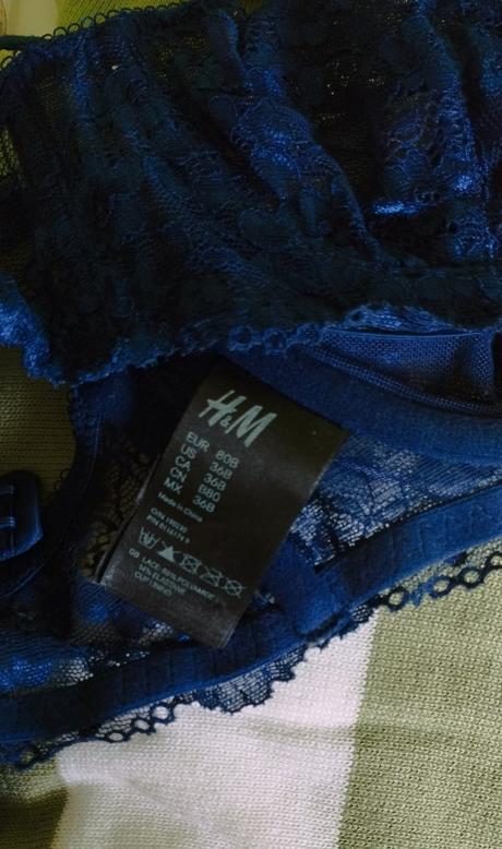 Podprsenka čipkovaná, h&m,80b