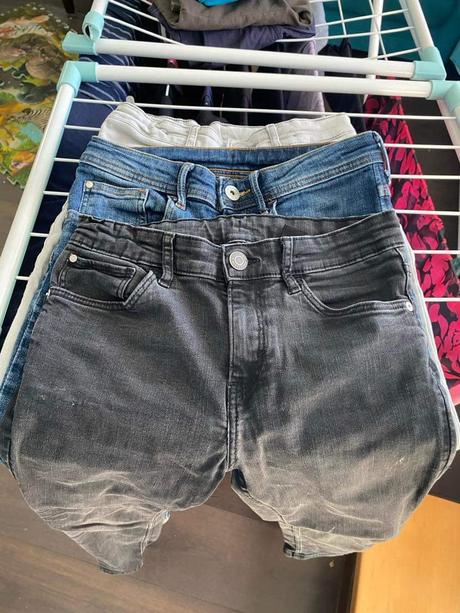 Rifle-chlapec-slim-h&m-152, h&m,152