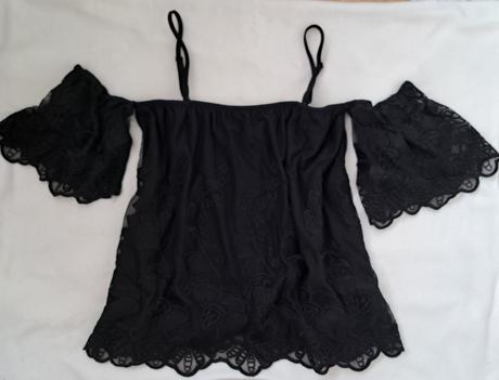 Krajkovy top, gate,m