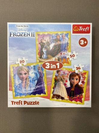 Puzzle frozen 3v1,