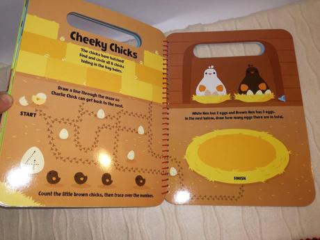 My first fun farm wipe clean, 