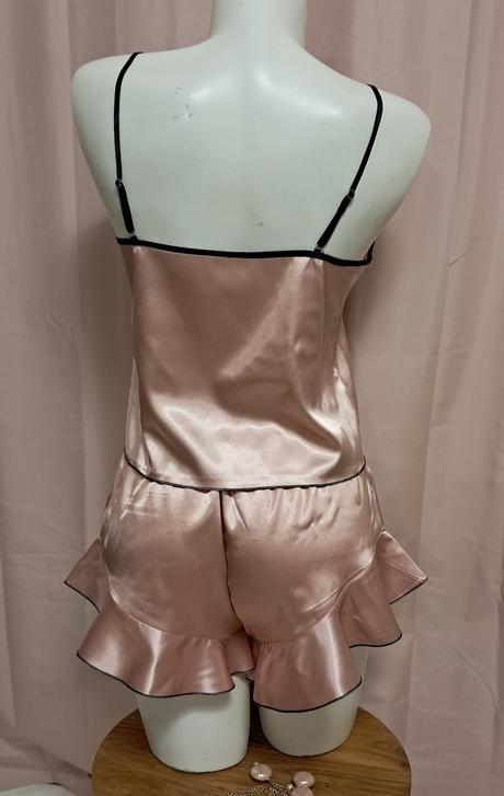 Saténový komplet pyžamo, m