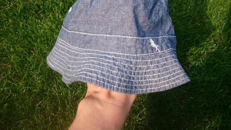 Riflovy tenky klobucik , h&m,74