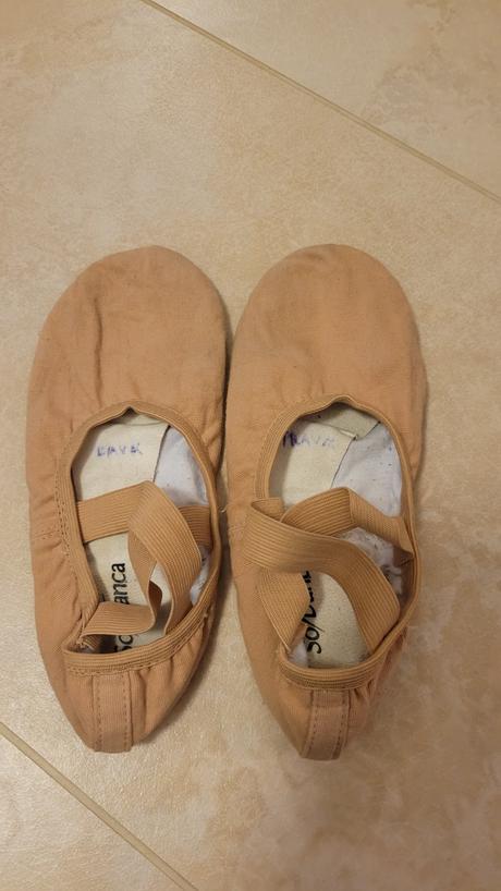 So danca sd16, dámske elastické baletné cvičky, 32