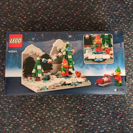 Lego zimná tematika 40565 + 40564 + 40602 + 40604,