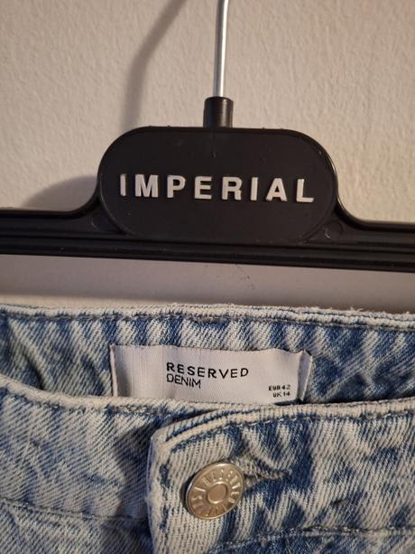 Džínsy s kamienkami veľ.42, reserved,42