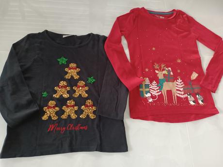 Dievčenské vianočné tričká, 128