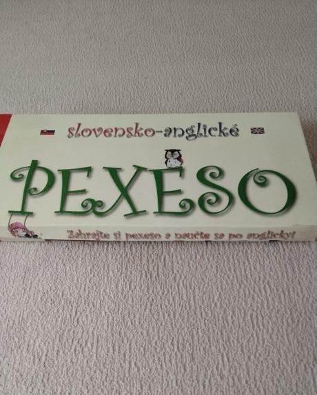 Slovensko - anglické pexeso,