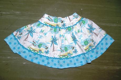 Suknicka s flitrami a spodnickou, pumpkin patch,80