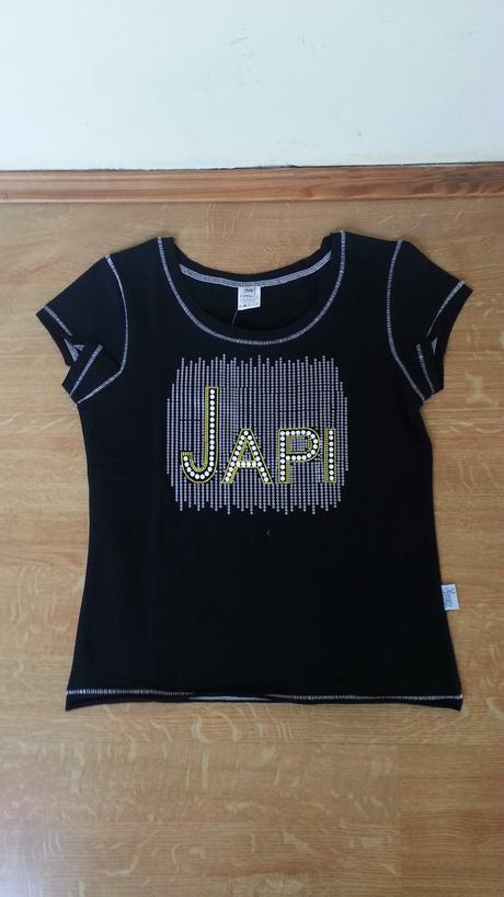 Dievčenské rôznofarebné tričká na leto., japitex,140