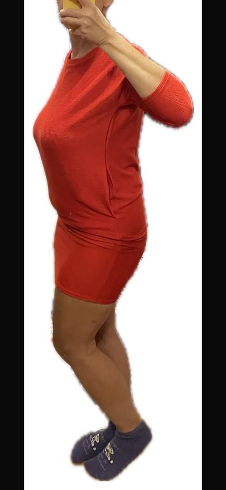 Červené šaty 36, s