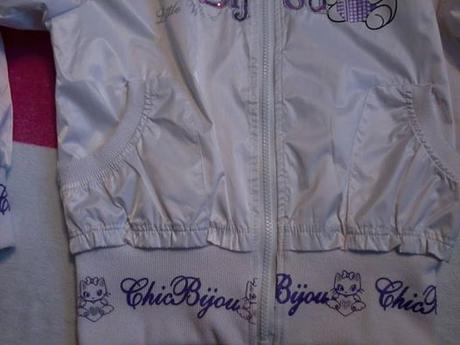 Dievčenská vetrovka  rosso kids  7 / 8, 128