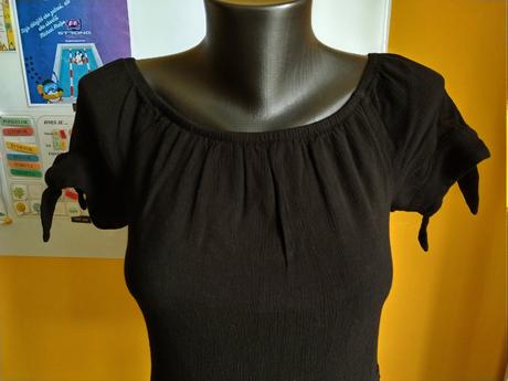 Čierny top, vero moda,s