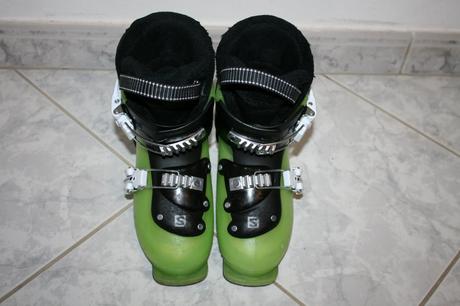 Detské lyže stockli 70 cm , zelene, 70-79 cm