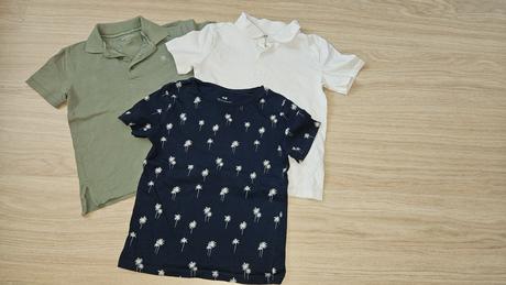 3x tricko, h&m,122