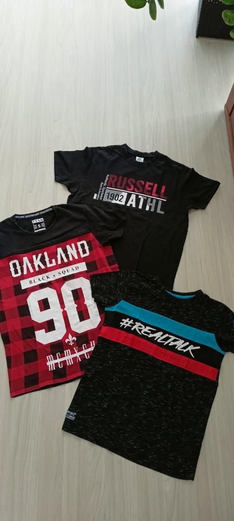 3 ks chlapčenské tričká veľ. s, chapter young,s