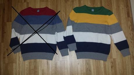 Tričká s dlhým rukávom, bez poškodení, ks 2,-eur, takko,116