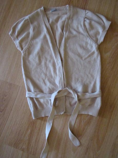 Pletená vesta--xs, xs