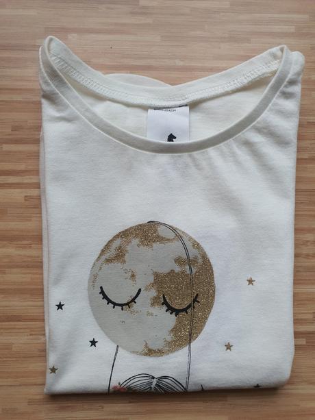 Tricko s trblietavym mesiacom, c&a,104