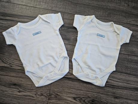 Biele body s krátkymi rukávmi mothercare 62 grátis, mothercare,62