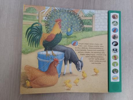 Zvuková kniha o zvieratkách na farme, 