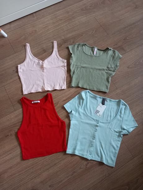 Crop topy xs, xs