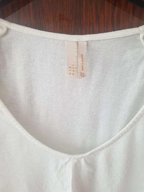 Tricko s nazberanymi rukavmi, old navy,xs