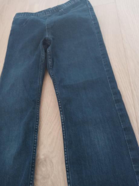 Riflové leginy, h&m,128