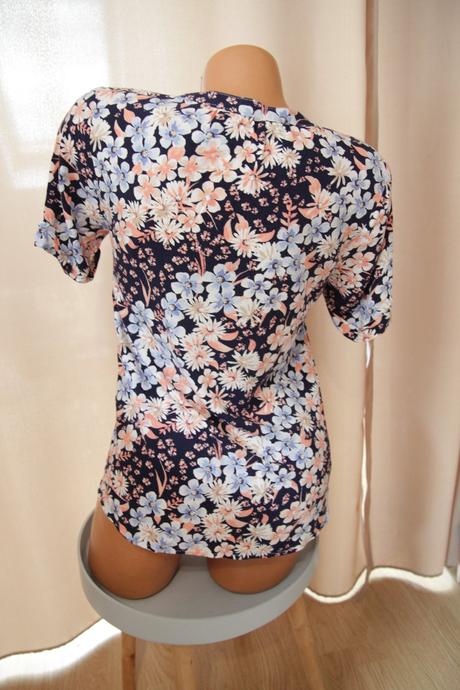 Viskózová kvetinová blúzka, xs, xs