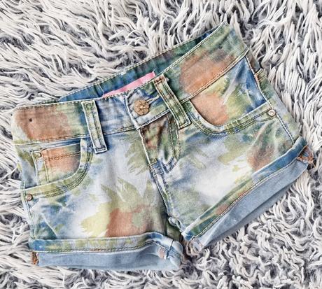 Jeansove šortky, 104