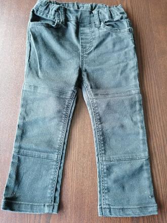 Čierne slim, h&m,92