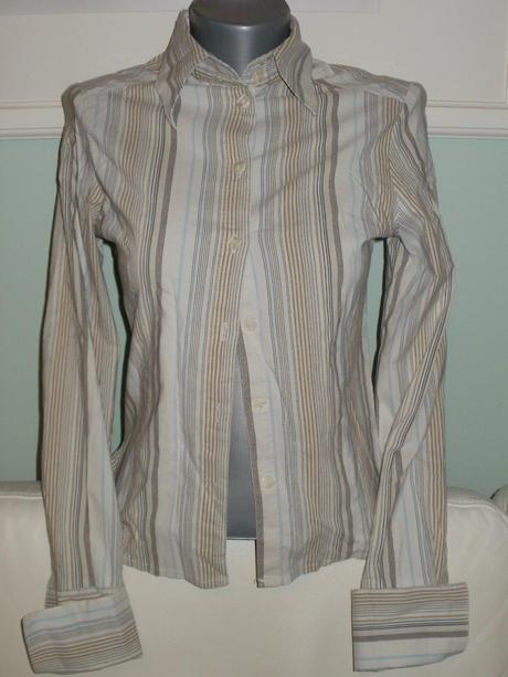 Prúžkovaná blúzka, s