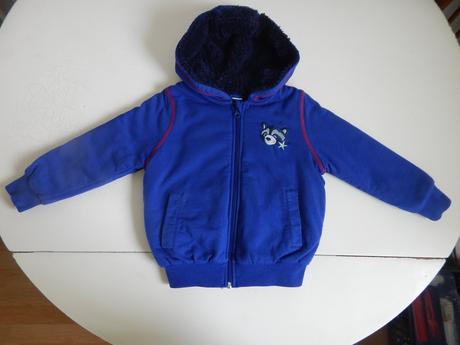 Teplučká mikinka, lupilu,98