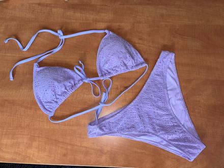 Bikiny lila orgovano fialove, 40 / 42 / l