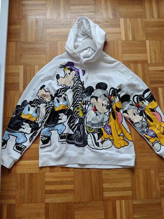 Moschino mickey& kamaráti trendy mikina, moschino,l
