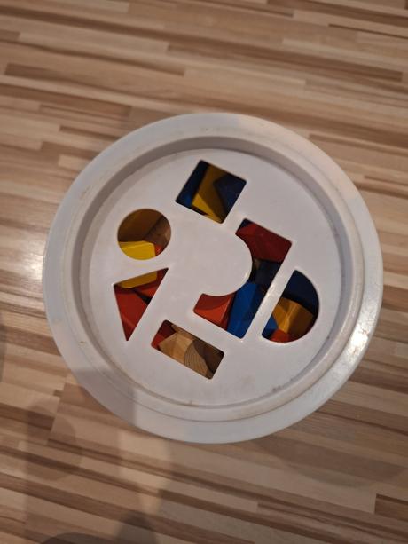 Drevene kocky vkladacky 150ks, 