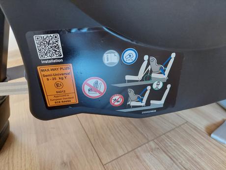 Pokračovacia autosedačka protismerná britax max wa, britax