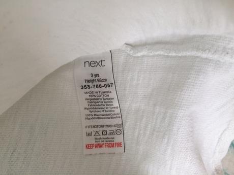 Tričko bavlna, next,98