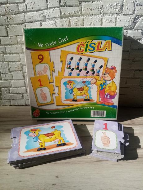 Náučná detská hra vo svete čísel,