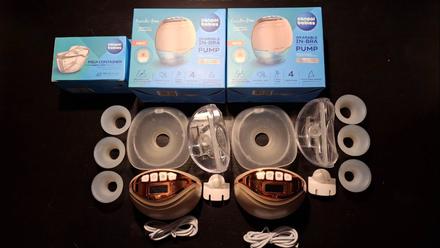 Handsfree odsavacka materskeho mlieka,