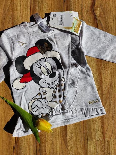 Mikina minnie c&a bio cotton, 86
