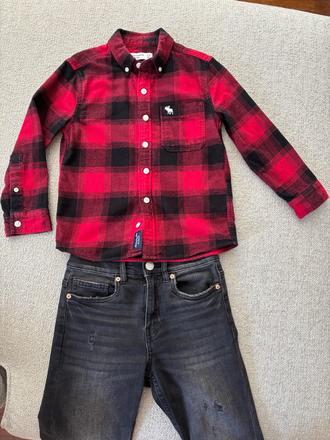 Abercrombie & fitch košeľa 5-7r, abercrombie&fitch,122
