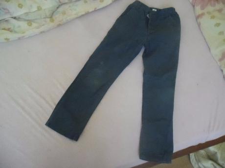 Tmavomodré nohavice, f&f,134