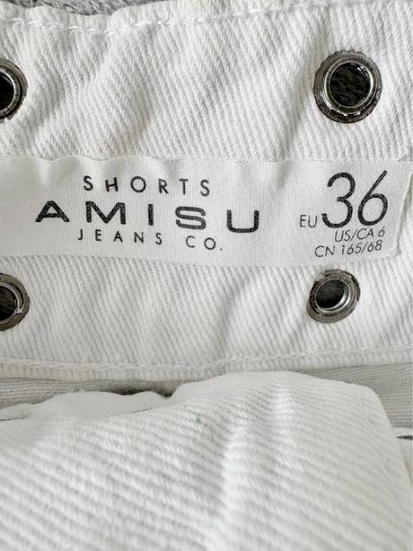 Kraťasy s vysokým pásom, amisu,s