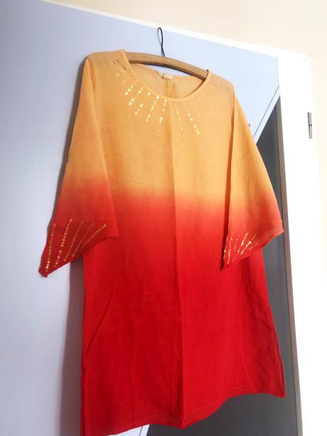 Tunika na plavky/l-xl, l