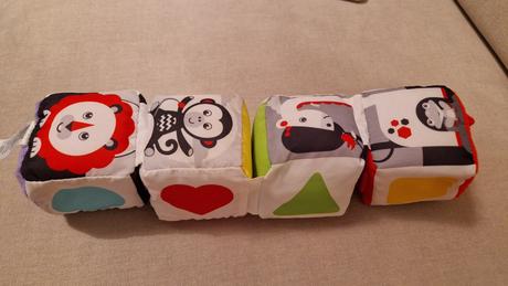 Kontrastné hračky pre 0-6 m,