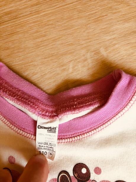 Detské pyžamo, clematis,110